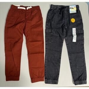LOT of 2 Cat & Jack Boys 4T Jogger Everyday Playwear Casual Basic School